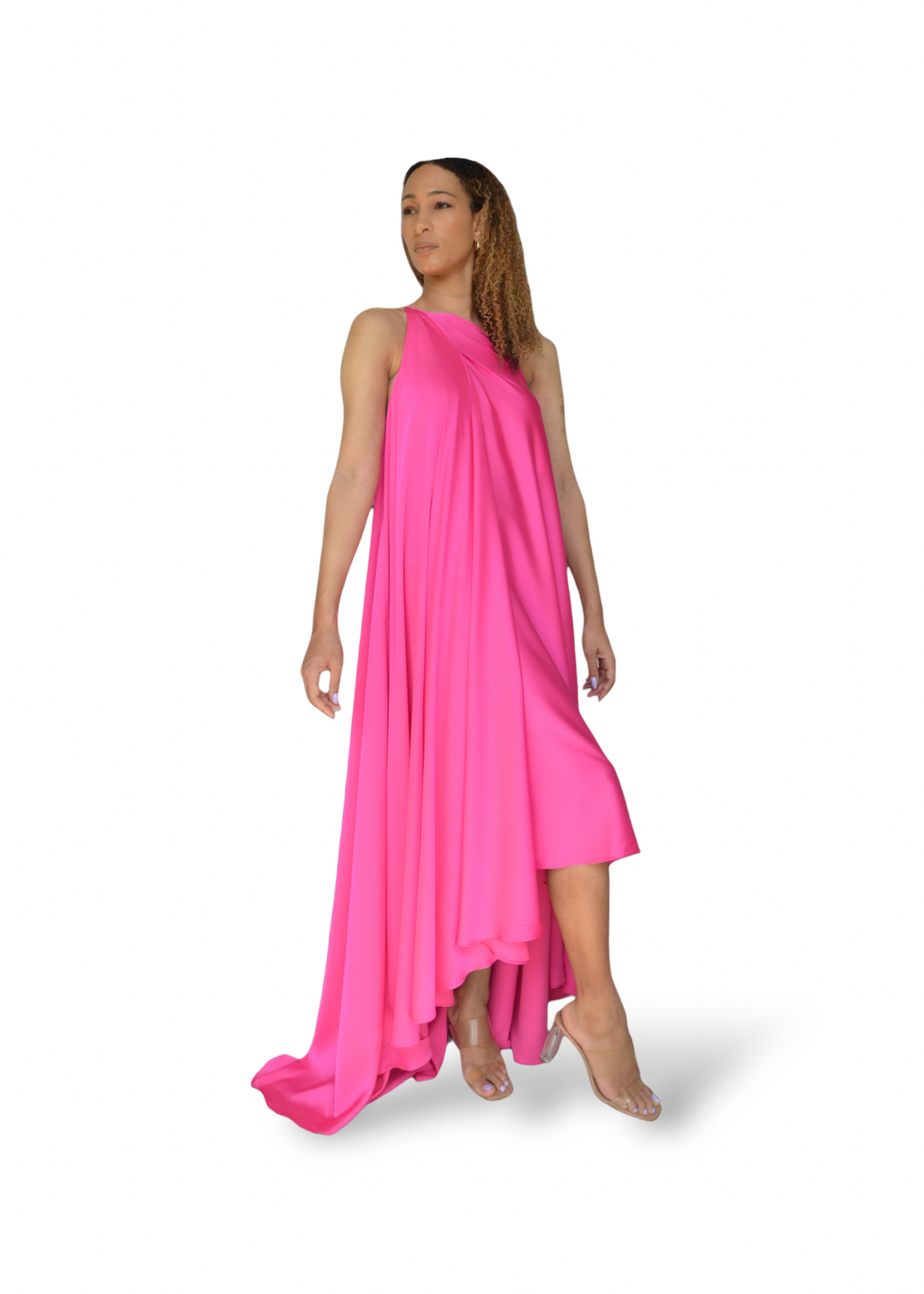 AMANI DRESS FUCHSIA