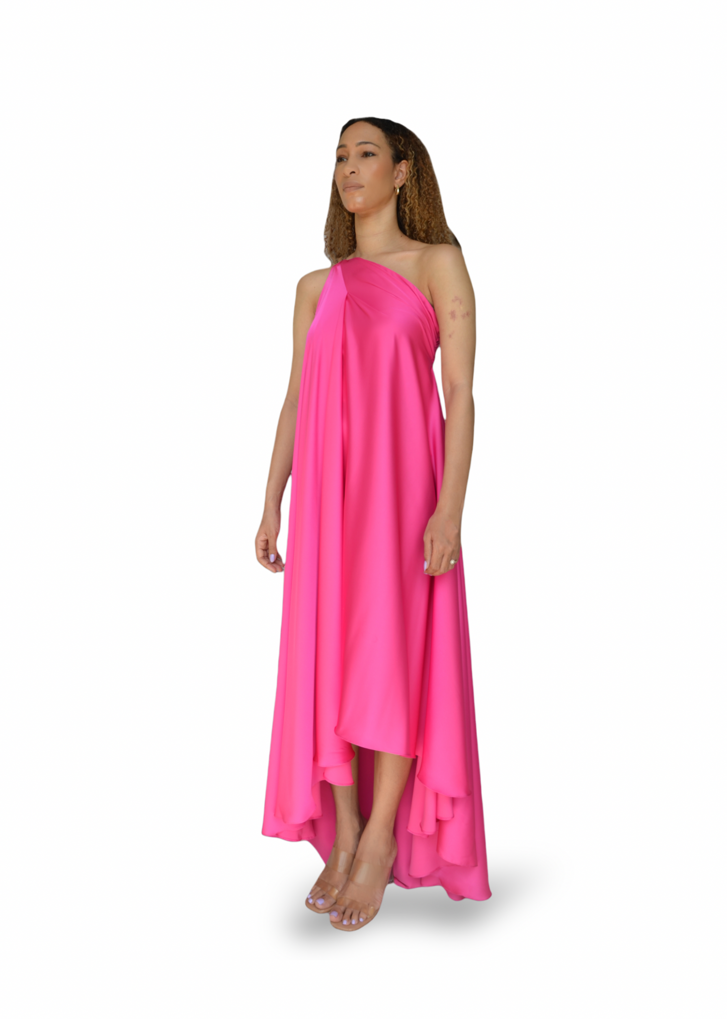 AMANI DRESS FUCHSIA