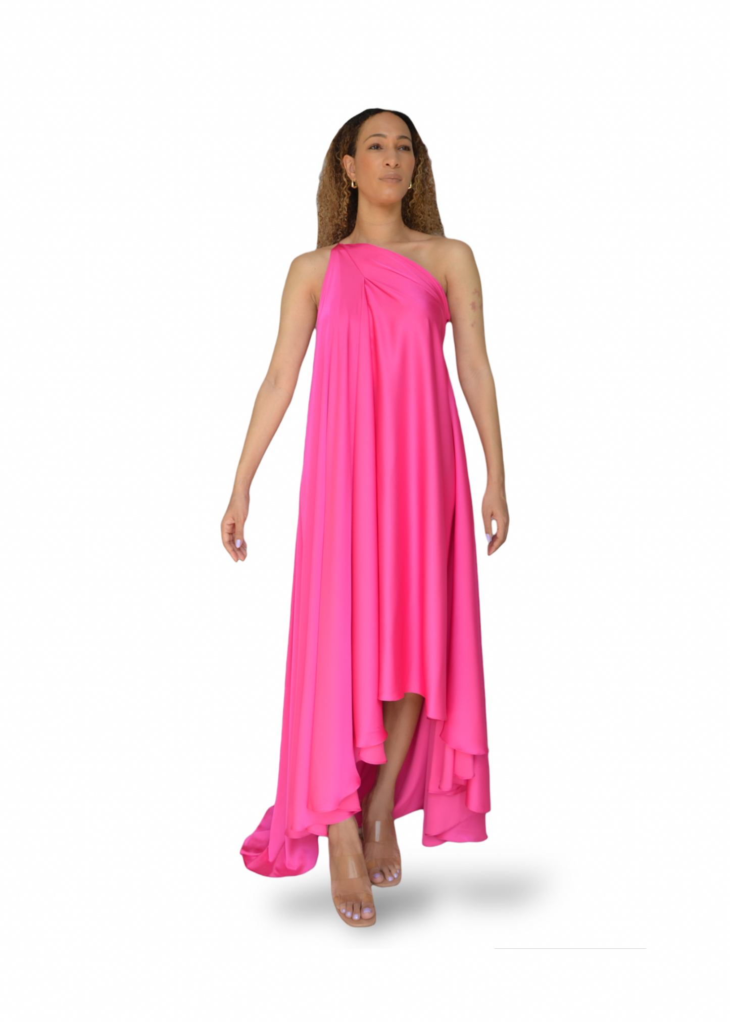 AMANI DRESS FUCHSIA