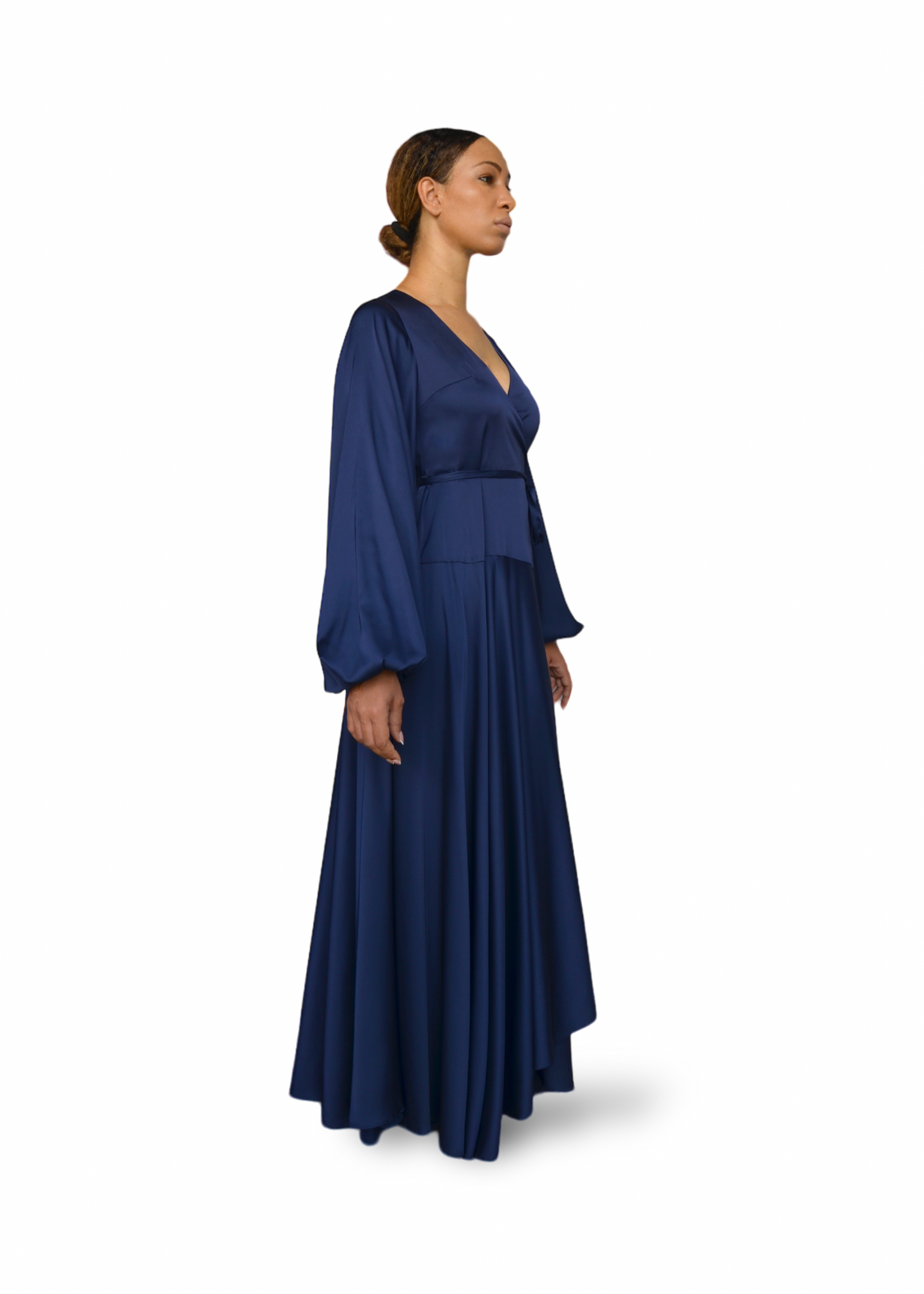 Iman maxi dress blue