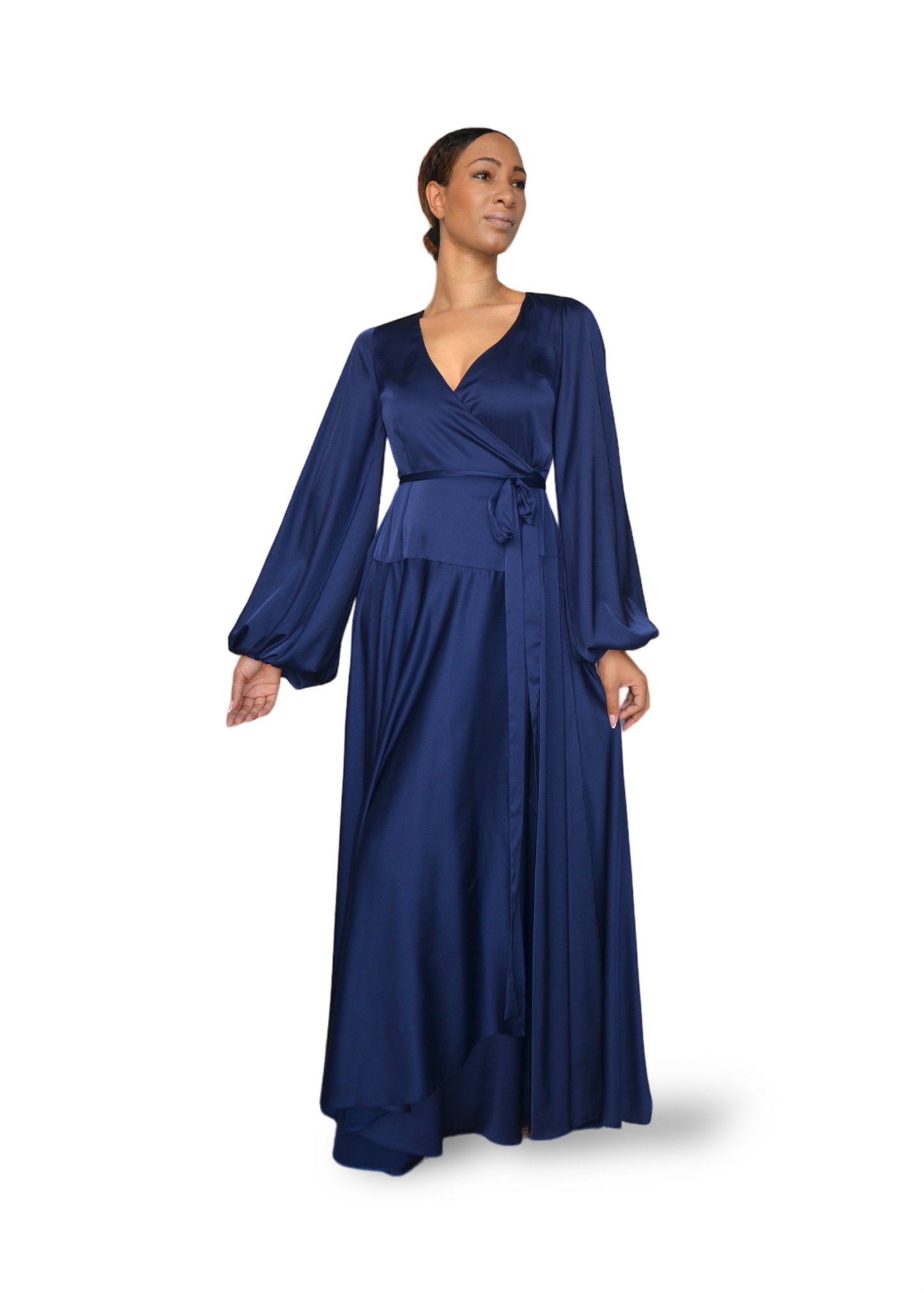 Iman maxi dress blue