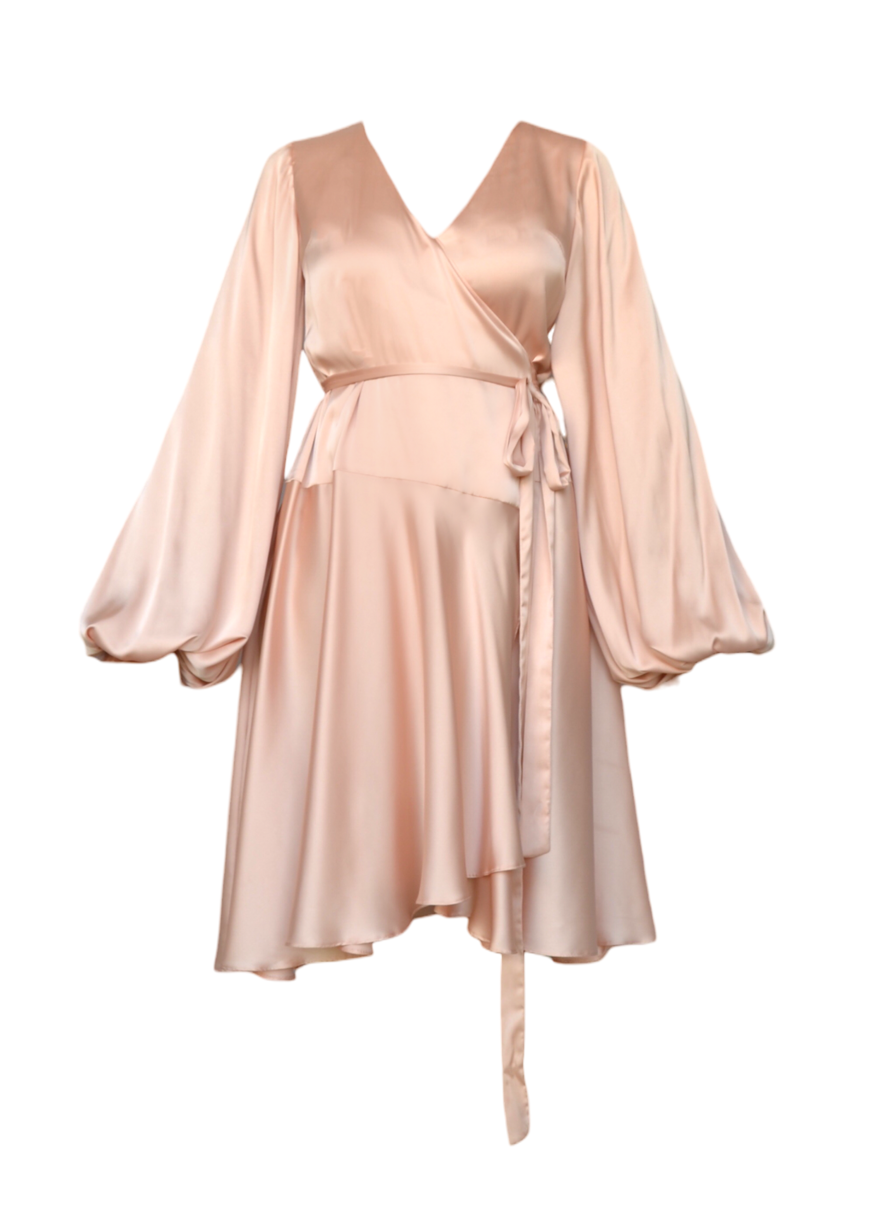 Iman midi dress gold