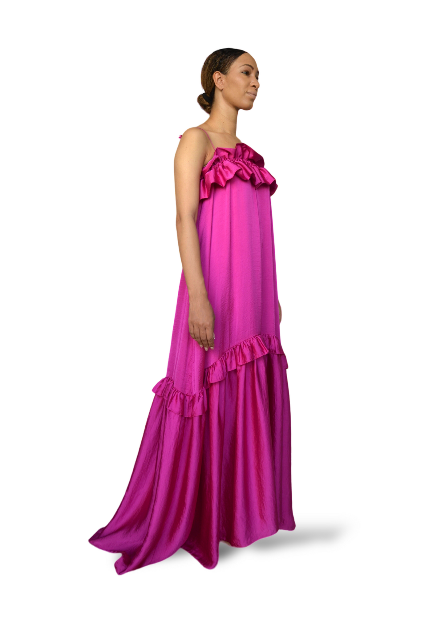 Dalia dress fuchsia