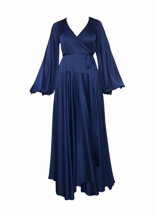 Iman maxi dress blue