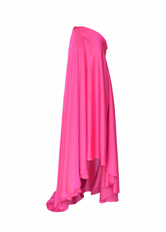 AMANI DRESS FUCHSIA